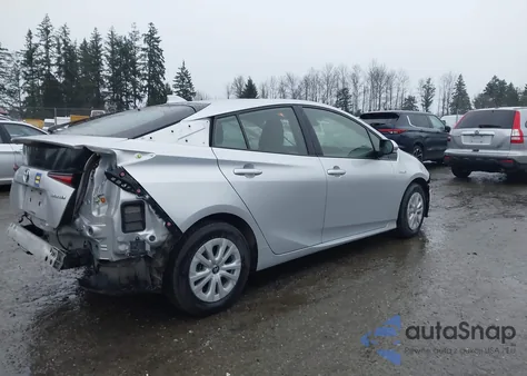 2021 Toyota Prius Le from USA, damaged, VIN JTDKAMFU4M3134389